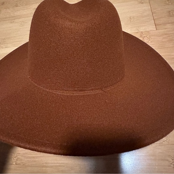 Free People Clean Slate Hat in Chestnut NEW - Picture 6 of 12